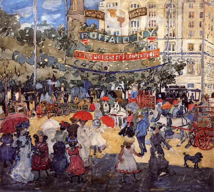 Maurice Brazil Prendergast : Madison Square II Maurice Brazil Prendergast : Madison Square II